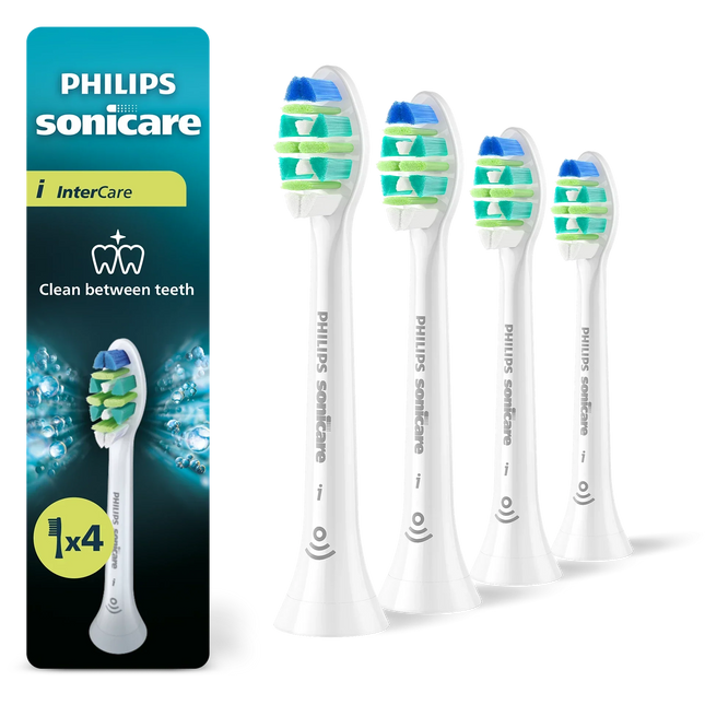 Philips Sonicare I InterCare Bürstenköpfe (4er-Pack) HX9004/87