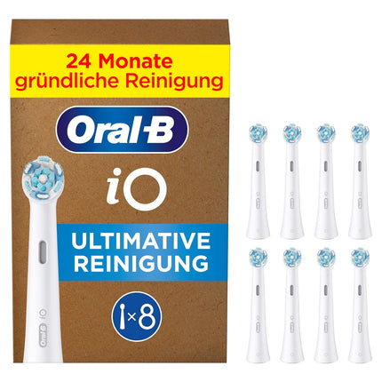 Oral-B iO Ultimative Reinigung, Original Aufsteckbürsten, Schwarz, 10 Stück
