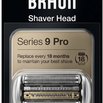 Braun Series 9 Pro Elektrorasierer Scherkopf,94M, Silber, 1er Pack
