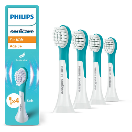 Philips Sonicare For Kids 3+ Bürstenköpfe (4er-Pack) HX6034/90