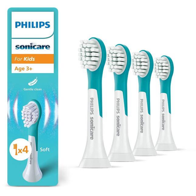 Philips Sonicare For Kids 3+ Bürstenköpfe (4er-Pack) HX6034/90