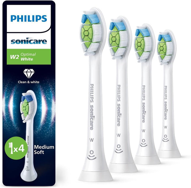 Philips Sonicare W2 Optimal Bürstenköpfe (4er-Pack) HX6064/87 - HX6064/88 - HX6068/87 - HX6068/88