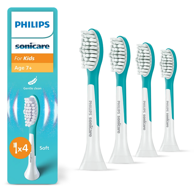 Philips Sonicare For Kids 7+ Bürstenköpfe (4er-Pack) HX6044/90