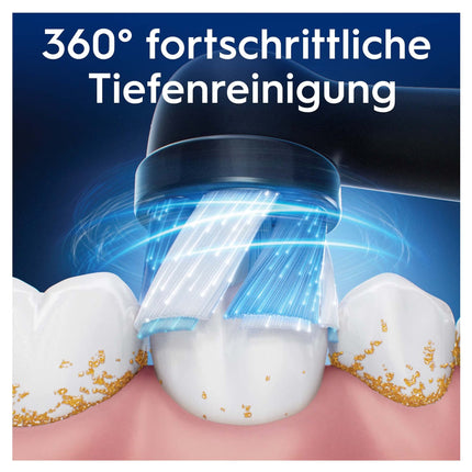 Oral-B iO Ultimative Reinigung, Original Aufsteckbürsten, Schwarz, 10 Stück