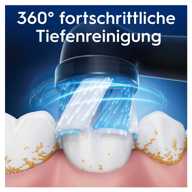 Oral-B iO Ultimative Reinigung, Original Aufsteckbürsten, Schwarz, 10 Stück